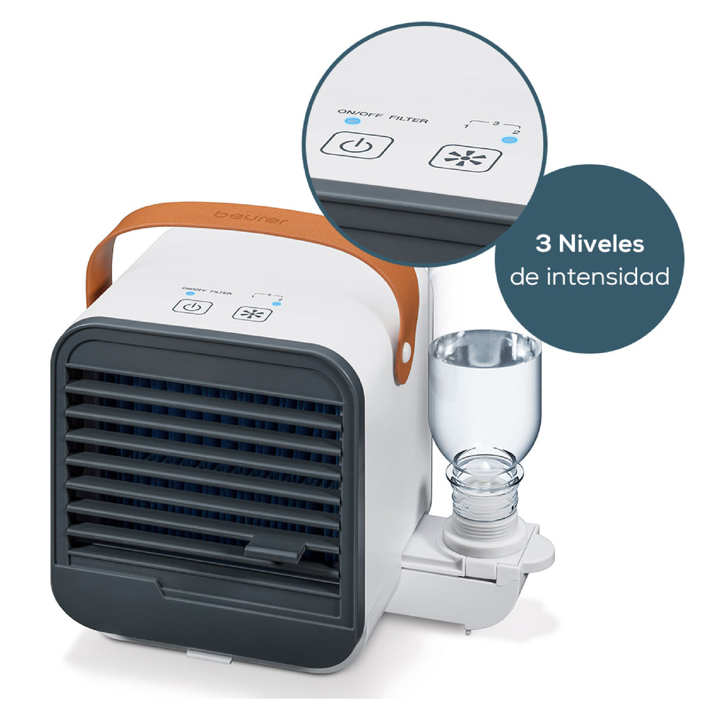 Enfriador y ventilador de Aire Portátil USB / Mini Aire Acondicionado LV50 Marca beurer®