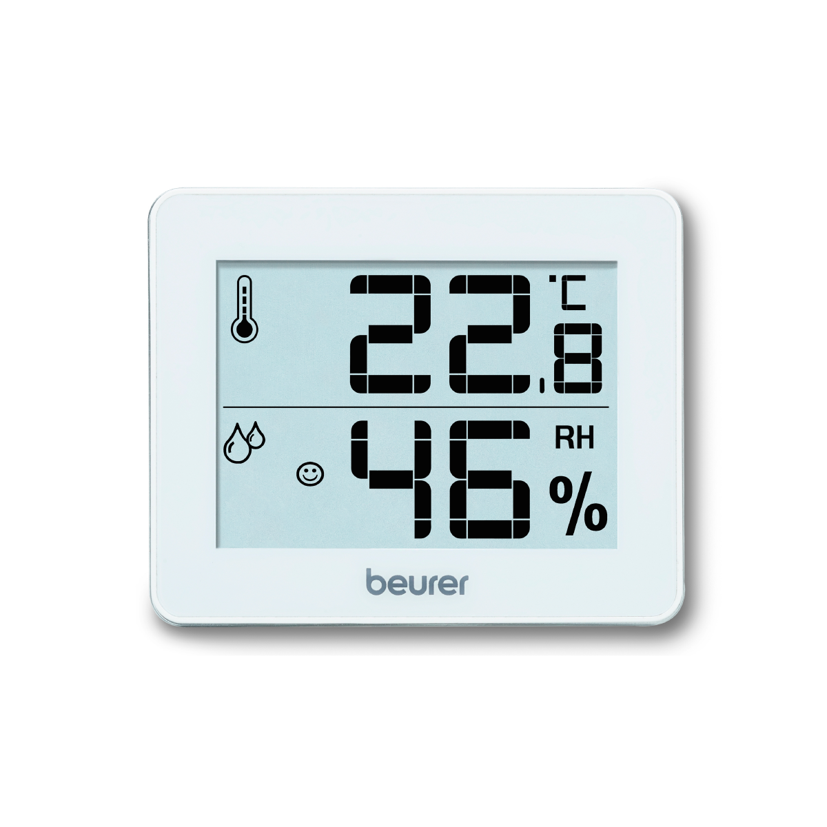 Termohigrómetro Digital para Medición de Temperatura Ambiental y % Humedad / HM16 beurer®