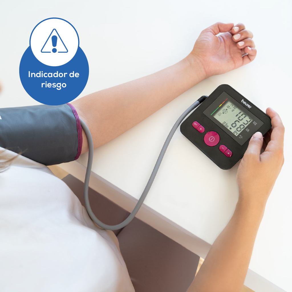 Monitor de presión arterial baumanómetro digital de brazo con detector de arritmias BM27SBF Marca beurer®