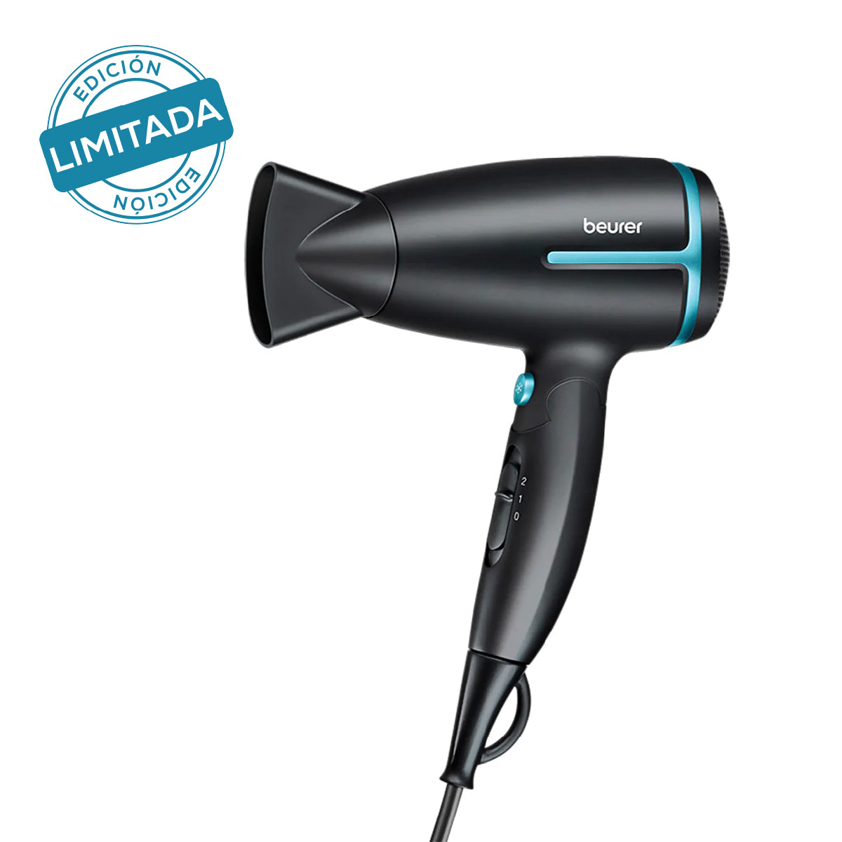 Secadora para cabello con difusor desmontable y 2 niveles de velocidad HC25BF23 - Marca Beurer