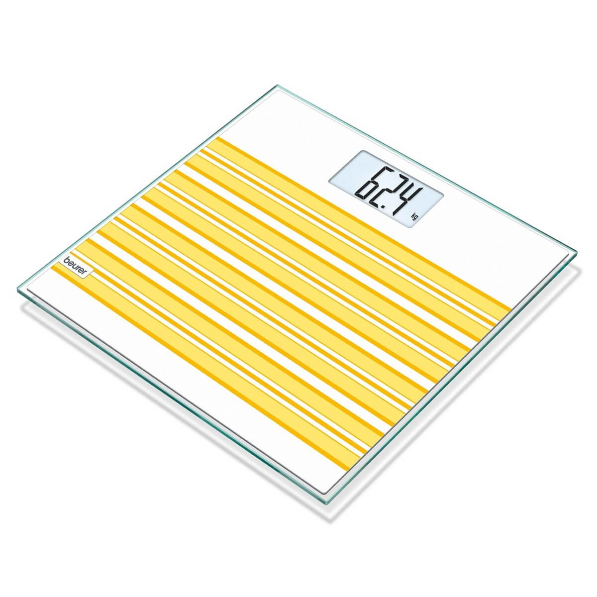 Báscula de diagnóstico con superficie de vidrio, mide IMC, pantalla a color, encendido por vibración (1191187480623)