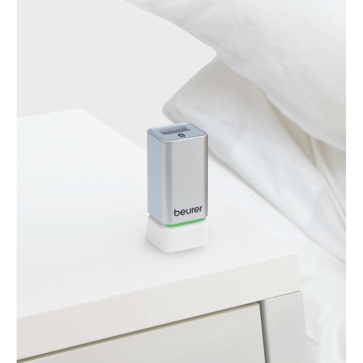 Termohigrometro digital Bluetooth: mide temperatura y humedad, marca la hora, LED indicador (1182712954927)