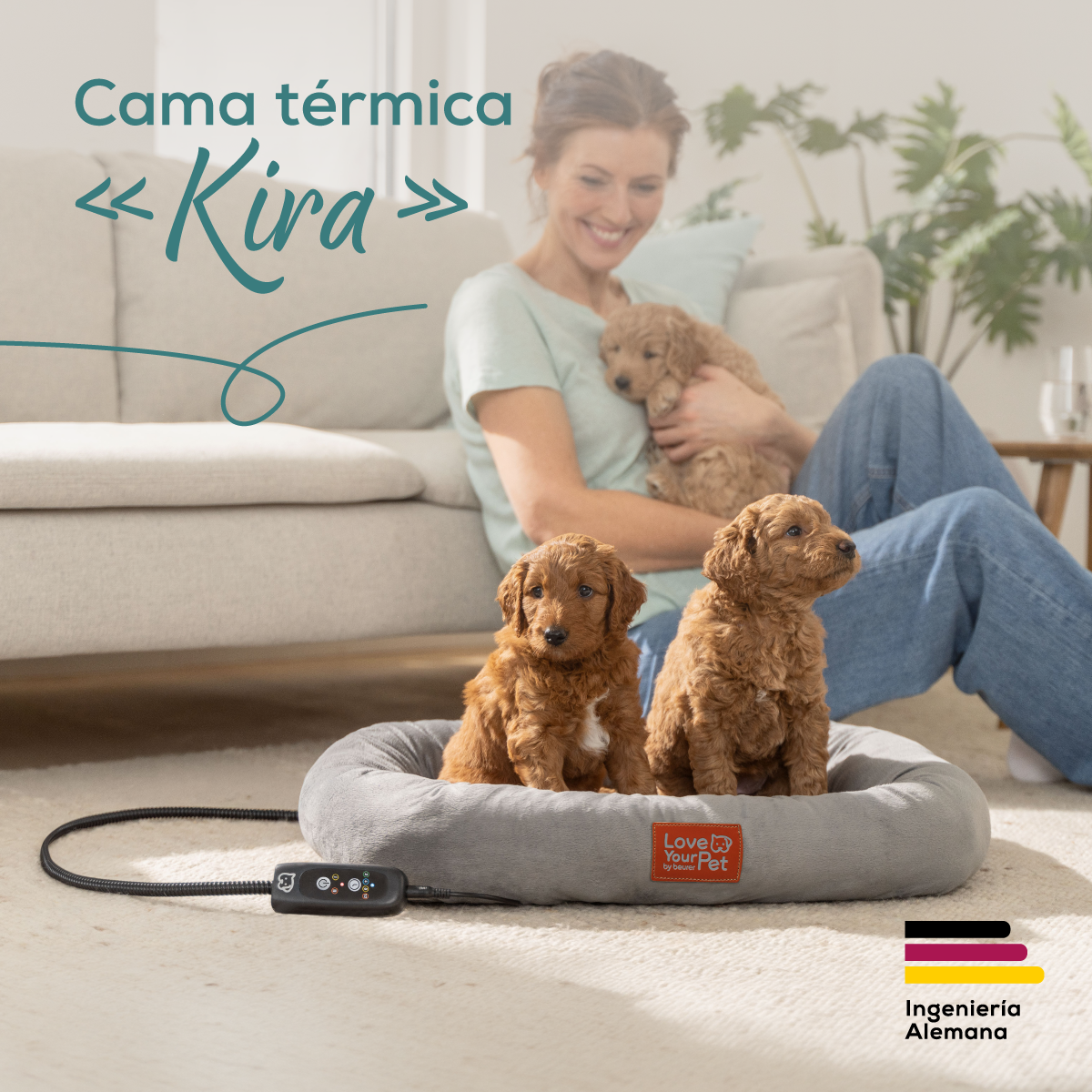 Cama Térmica para Mascotas "Kira" - Marca Beurer