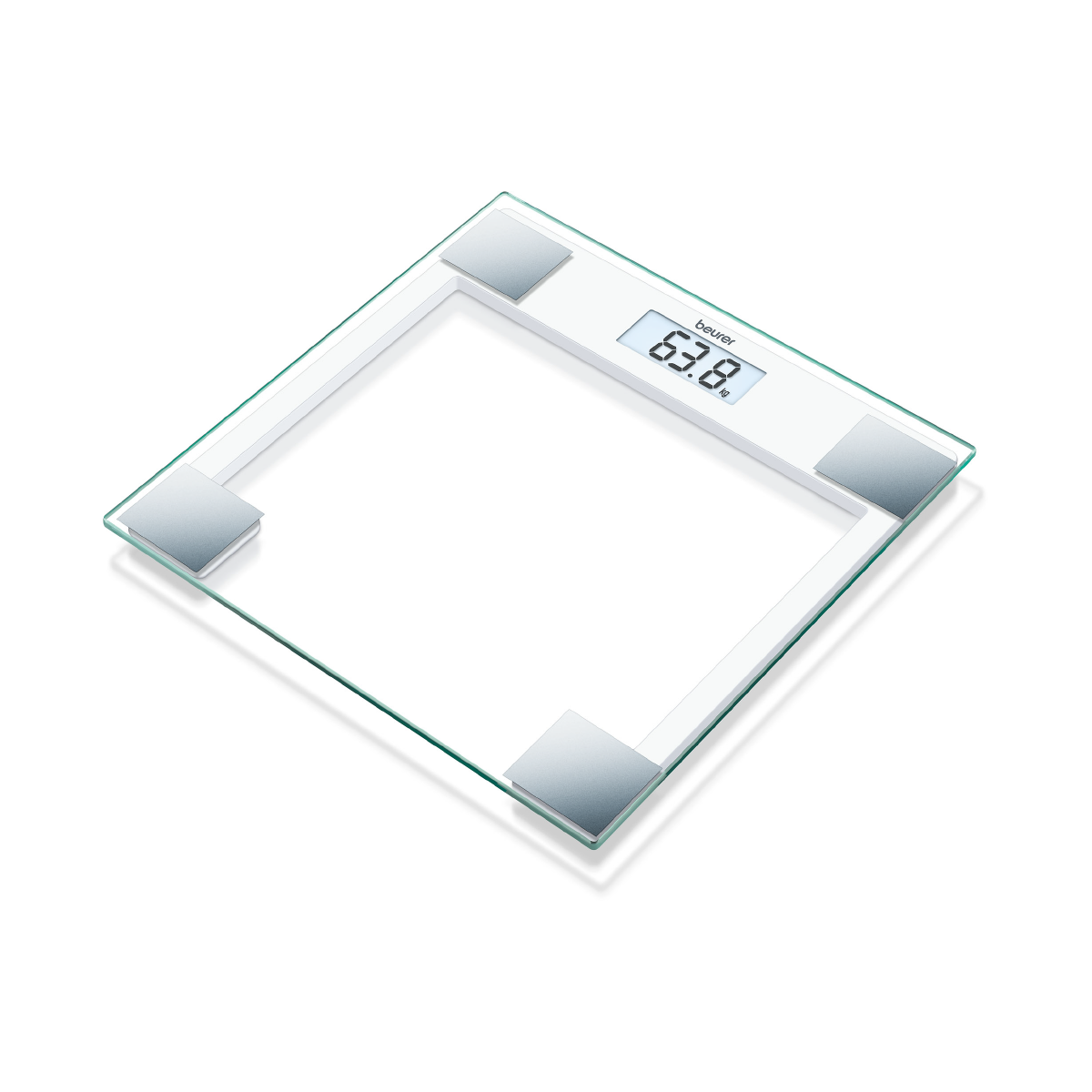 Báscula de Diagnóstico con Superficie de Vidrio, Pantalla LCD con Autoencendido / GS14 Marca Beurer®