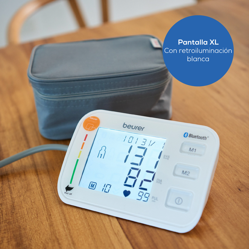 Monitor de presión arterial baumanómetro digital de brazo con bluetooth BM57 Marca beurer®