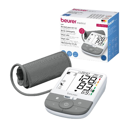 Baumanómetro Digital con detección de fibrilación auricular y arritmias BM53 - Marca Beurer