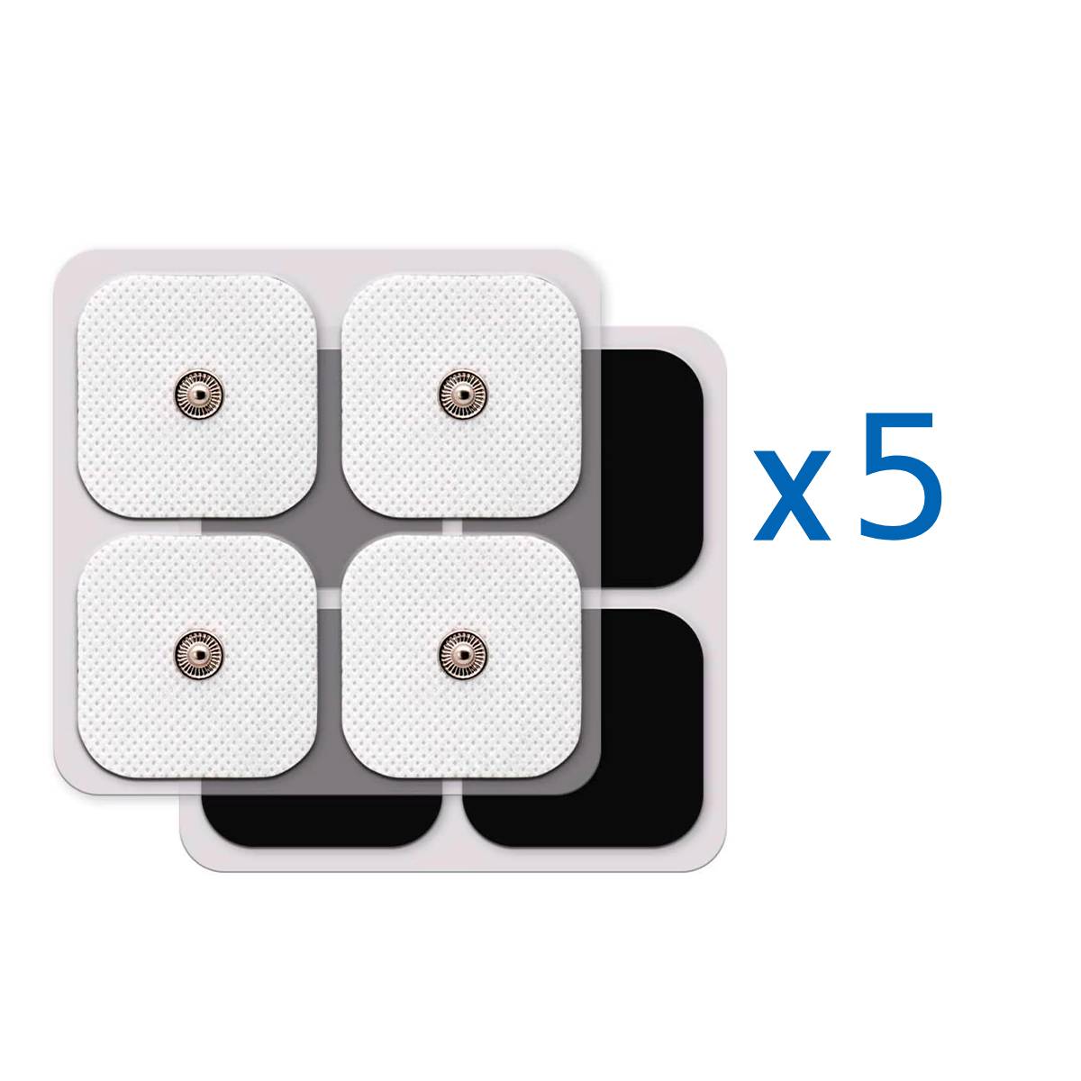 Kit de 5 Paquetes de Parches Electrodos Chicos para Electroestimulador (4 pzas) / Parches SN-4848 x5 Marca beurer