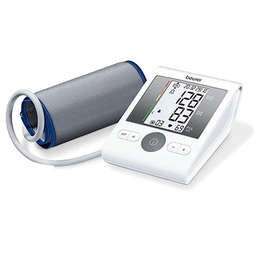 Monitor de presión arterial baumanómetro digital de brazo BM28 + adaptador de corriente Marca beurer®