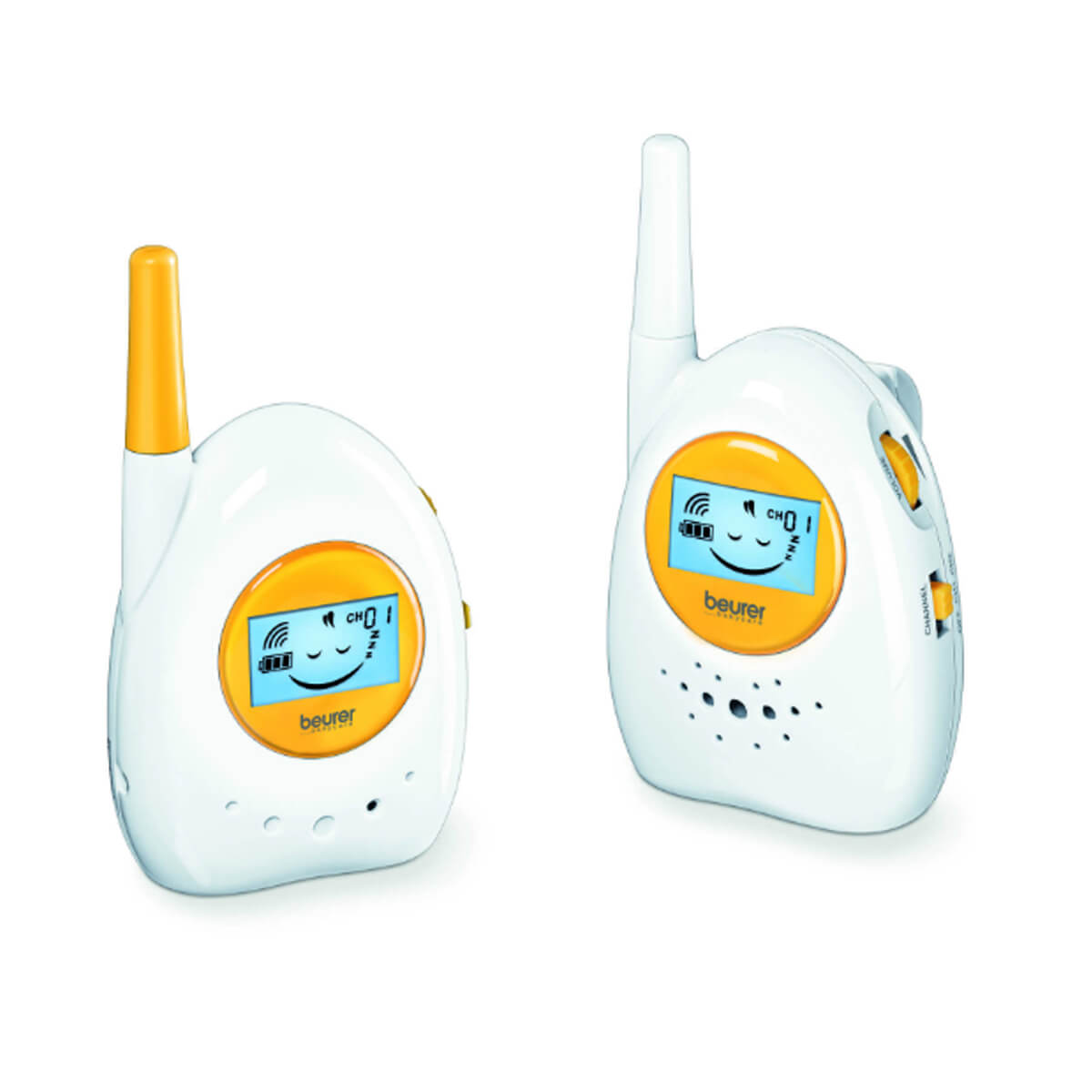 Intercomunicadores para bebé de 2 canales, comunicación unidireccional, alcance de hasta 800mts, volumen ajustable (1190946734127)